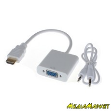  MCC HDMI to VGA + Audio 3.5 mm, white